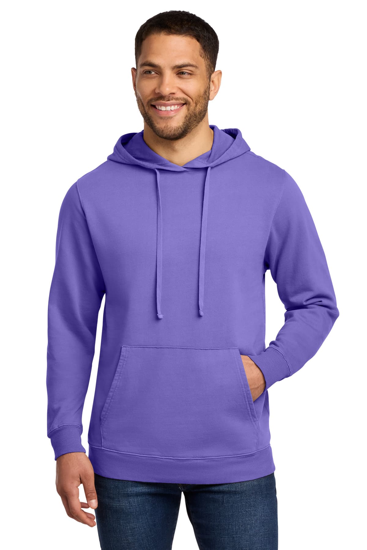 Beach Wash Garment-Dyed Pullover Hooded Sweatshirt