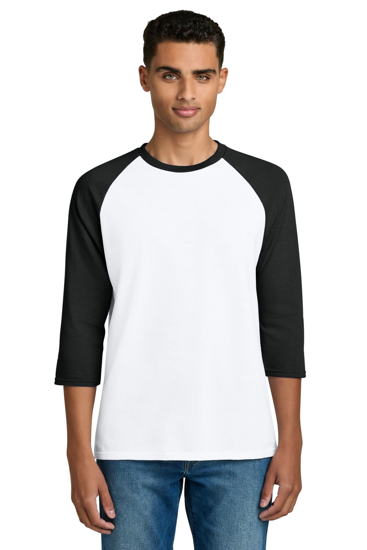 Heavy Cotton 3/4-Sleeve Raglan T-Shirt