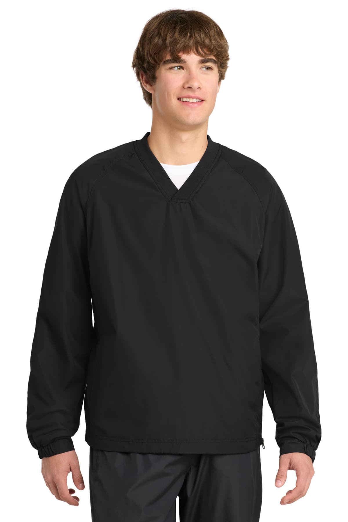 V-Neck Raglan Wind Shirt
