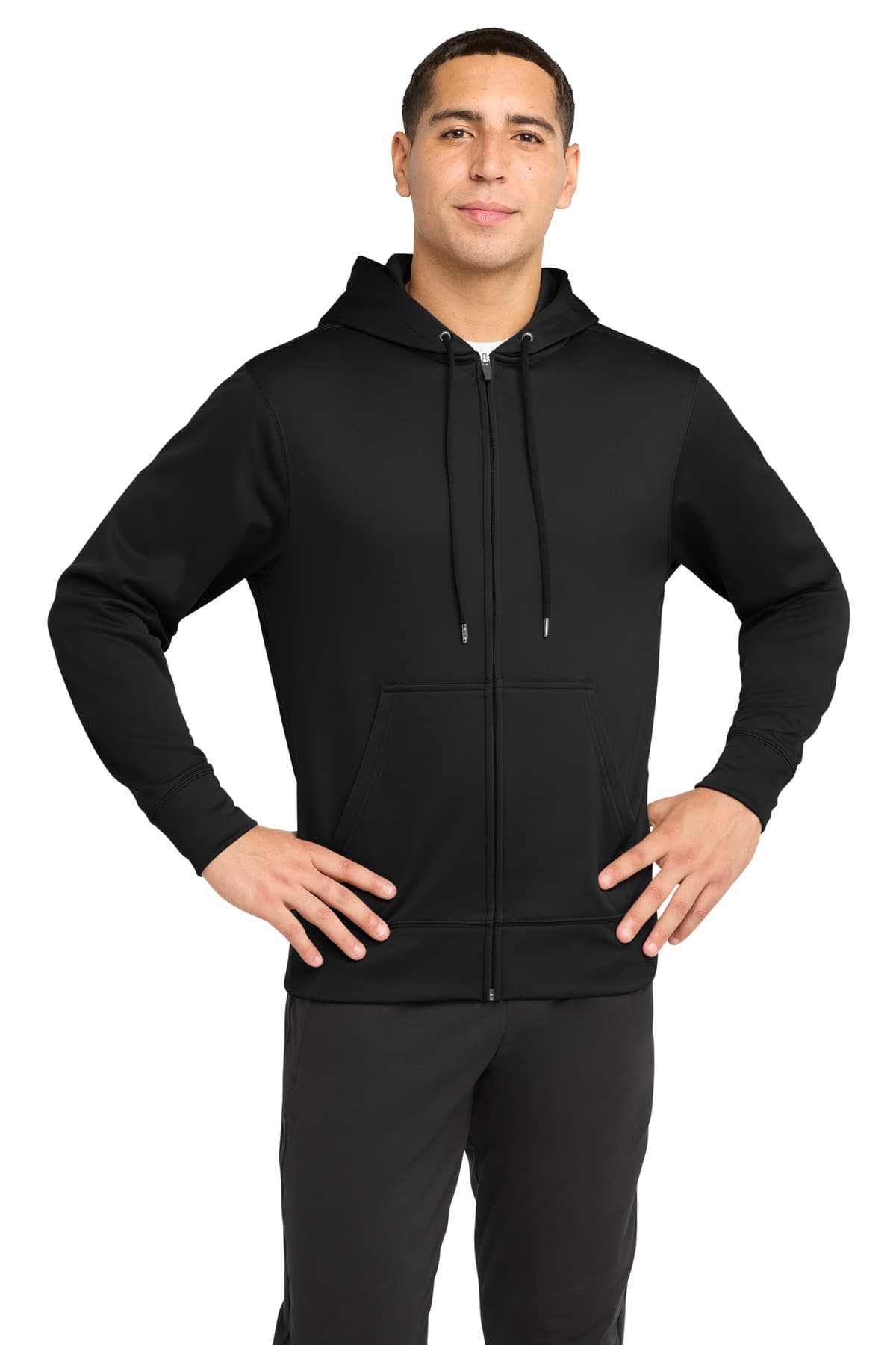 Sport-Wick Fleece Full-Zip Hooded Jacket