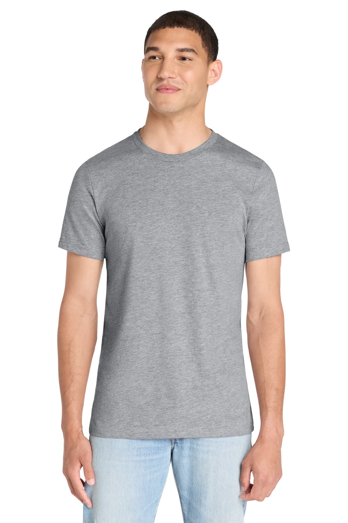 Unisex Heather CVC Short Sleeve Tee