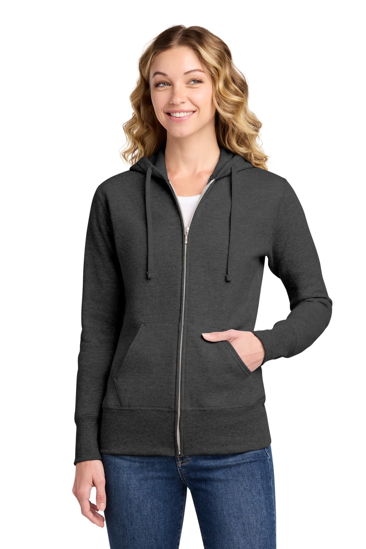 Women's Core Fleece Full-Zip Hooded Sweatshirt