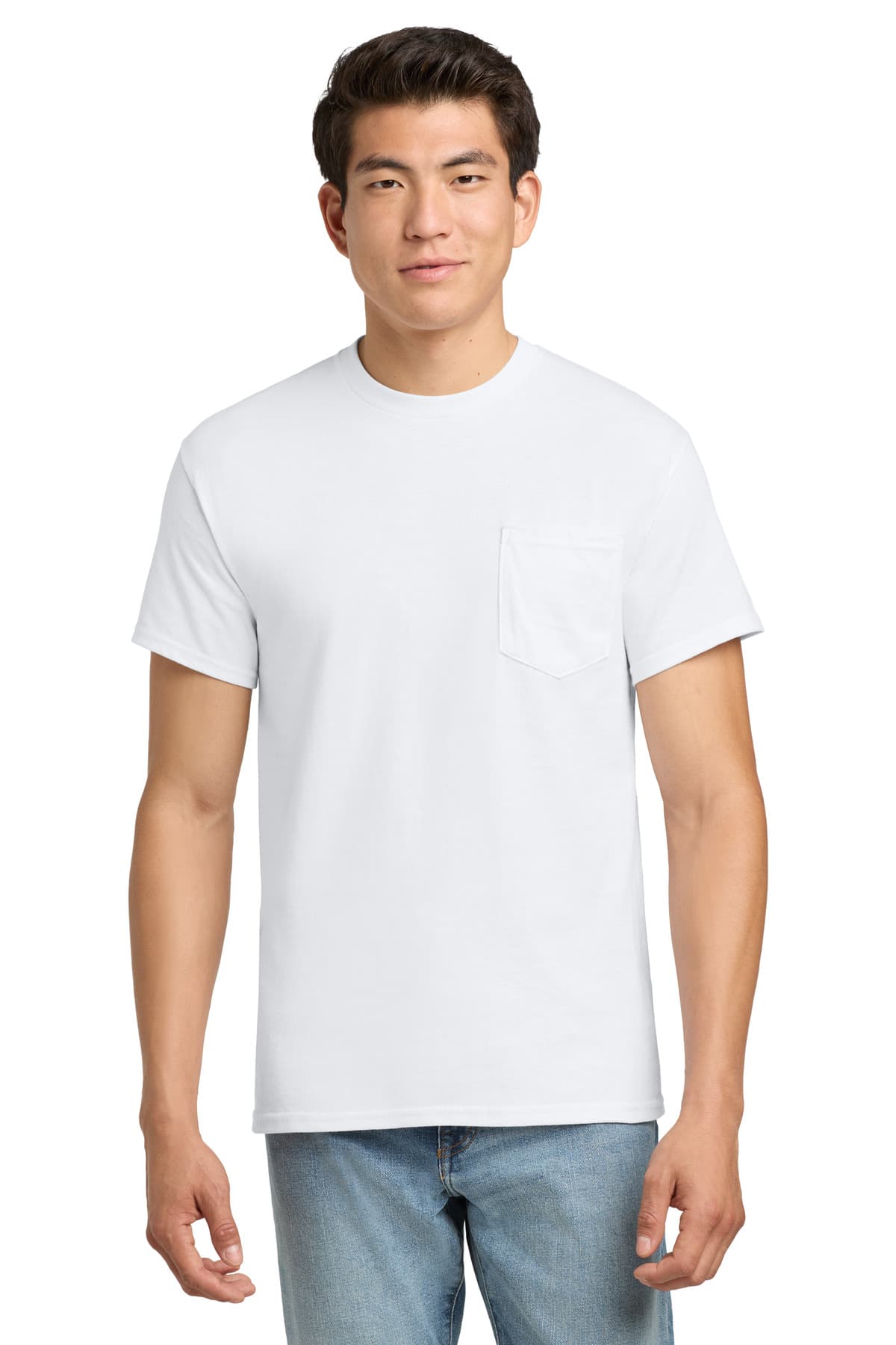 Ultra Cotton 100% US Cotton T-Shirt with Pocket