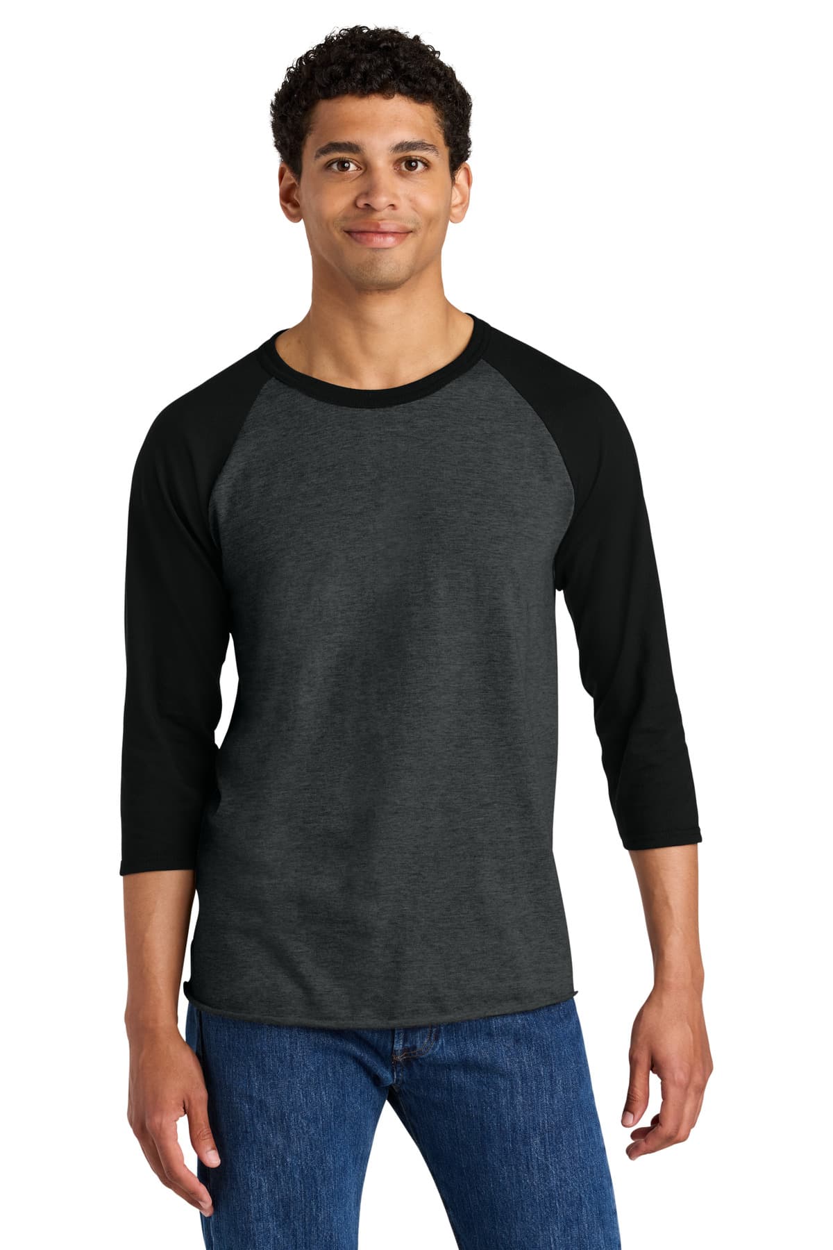 Unisex Premium Blend Combed Ring Spun 3/4-Sleeve Raglan