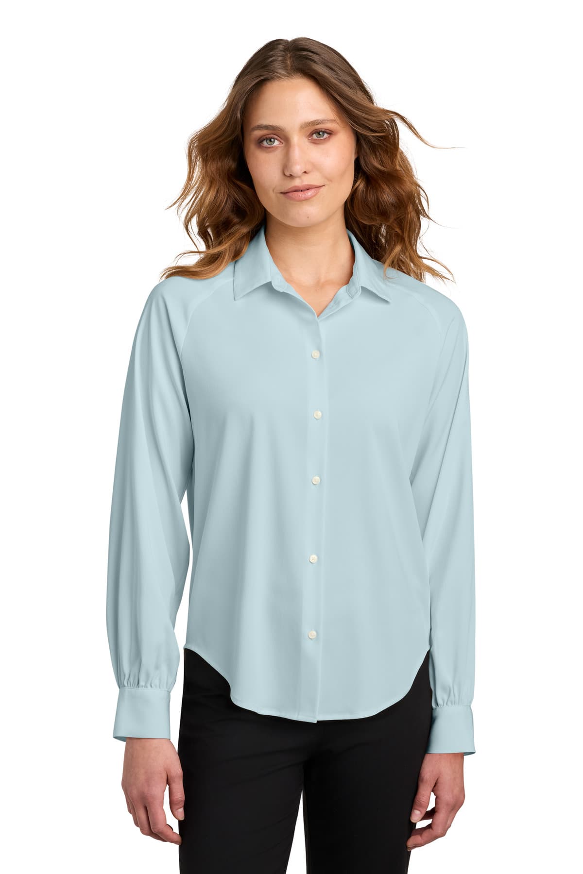 Women's Long Sleeve Buttery Soft Blouse