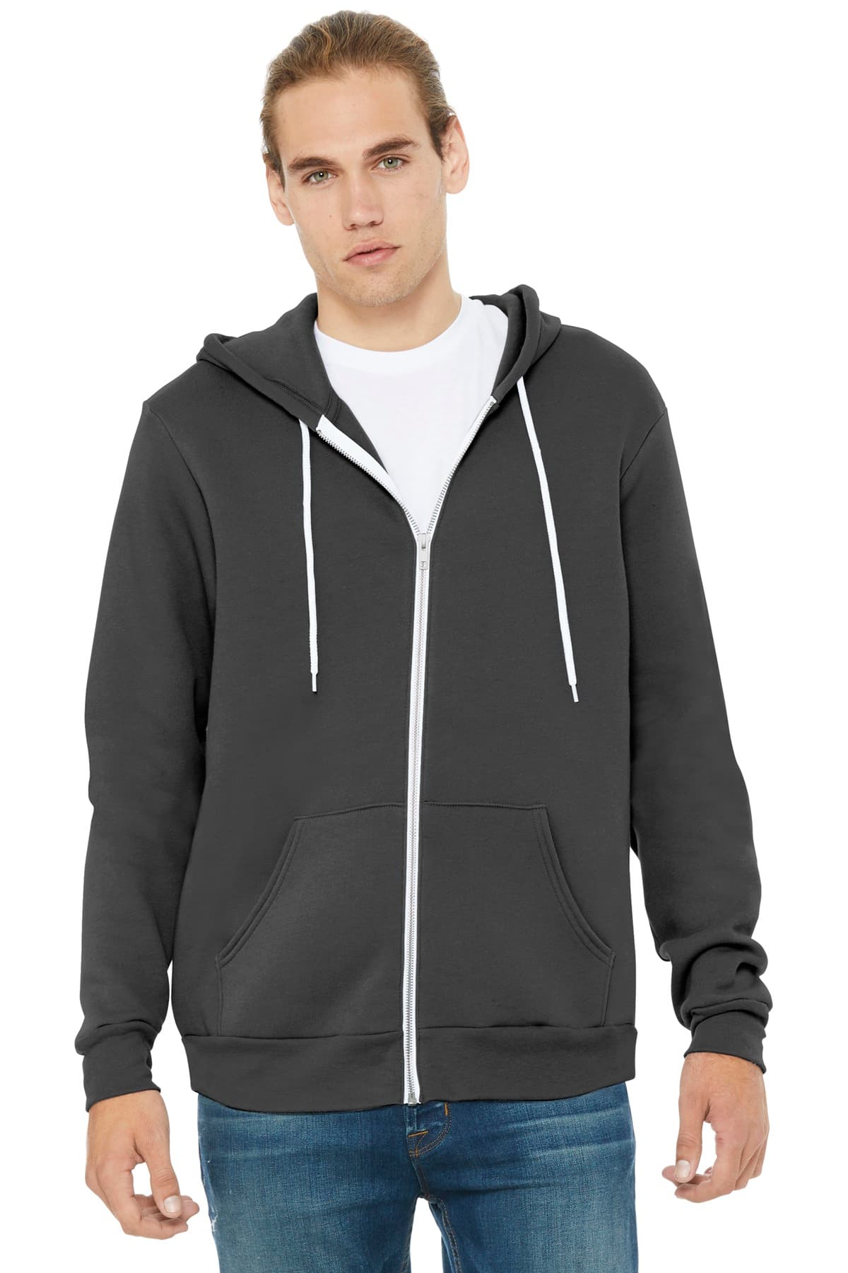 Unisex Sponge Fleece Full-Zip Hoodie