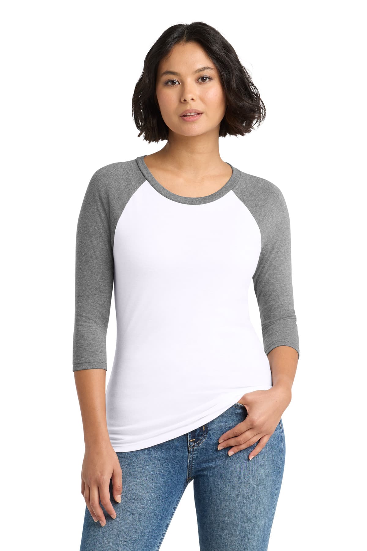Women's Perfect Tri 3/4-Sleeve Raglan