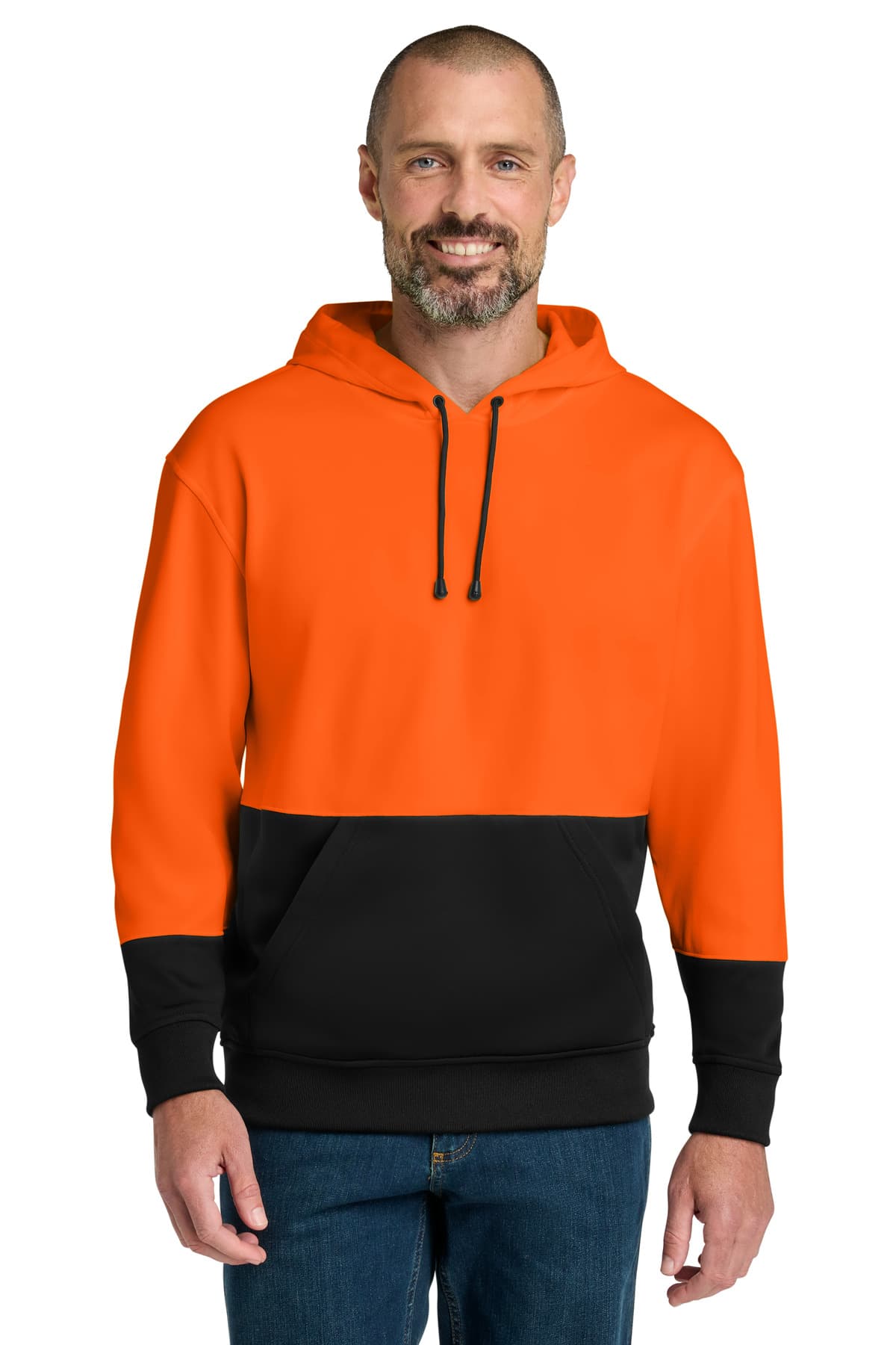 Enhanced Visibility Fleece Pullover Hoodie