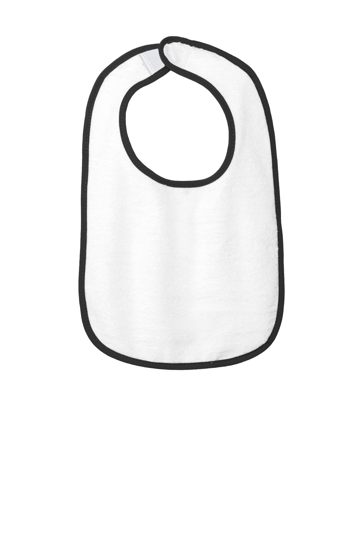 Infant Contrast Trim Terry Bib