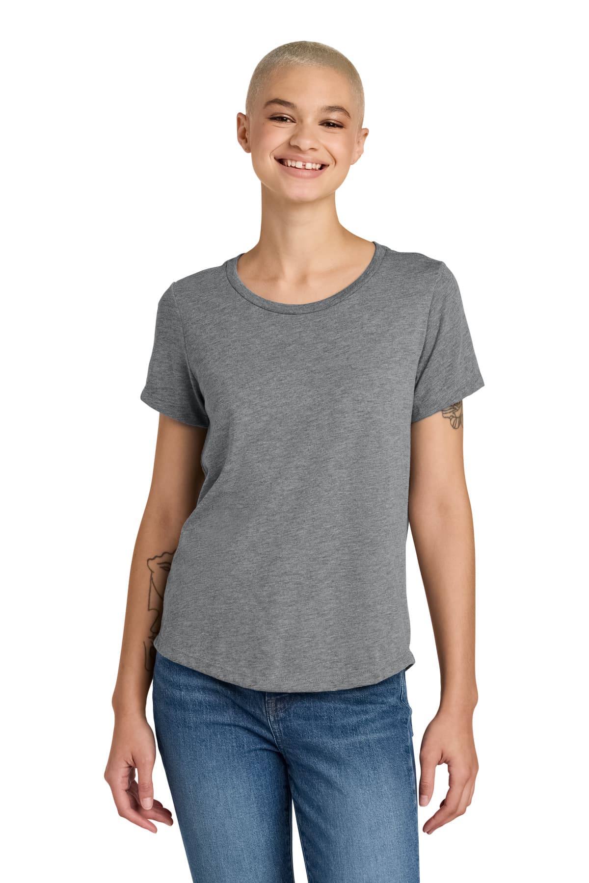 Women's Relaxed Tri-Blend Scoop Neck Tee