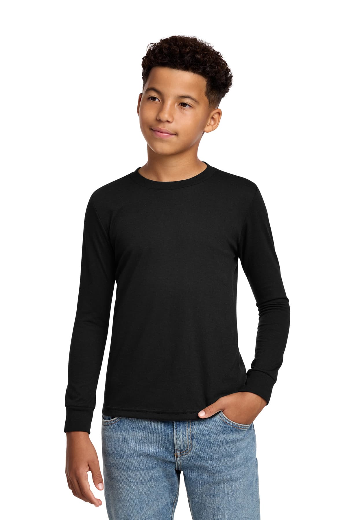Youth Perfect Tri Long Sleeve Tee