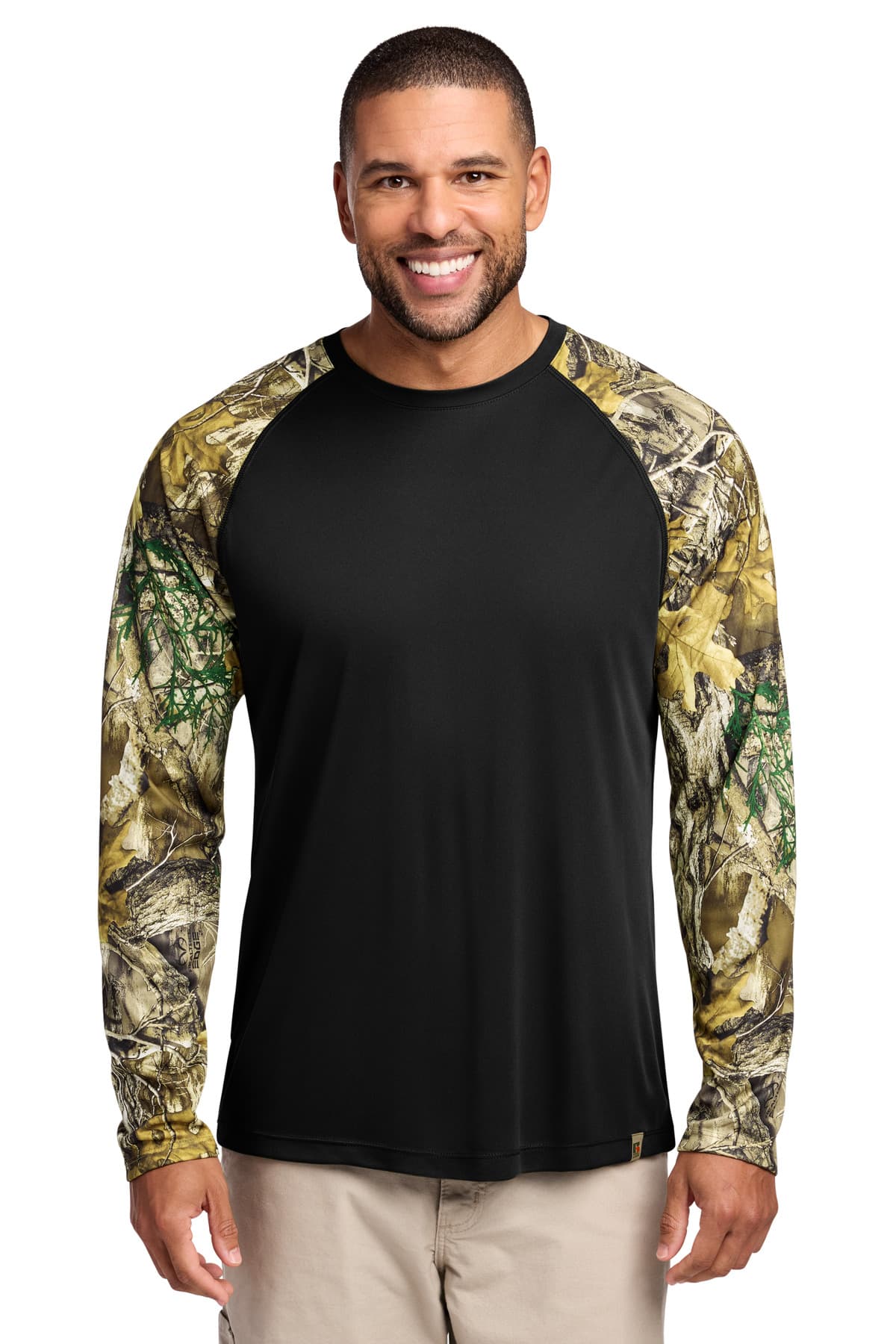 Realtree Colorblock Performance Long Sleeve Tee