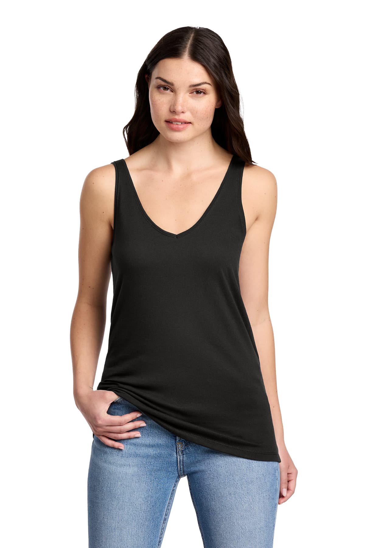 Women's Perfect Blend CVC V-Neck Tank