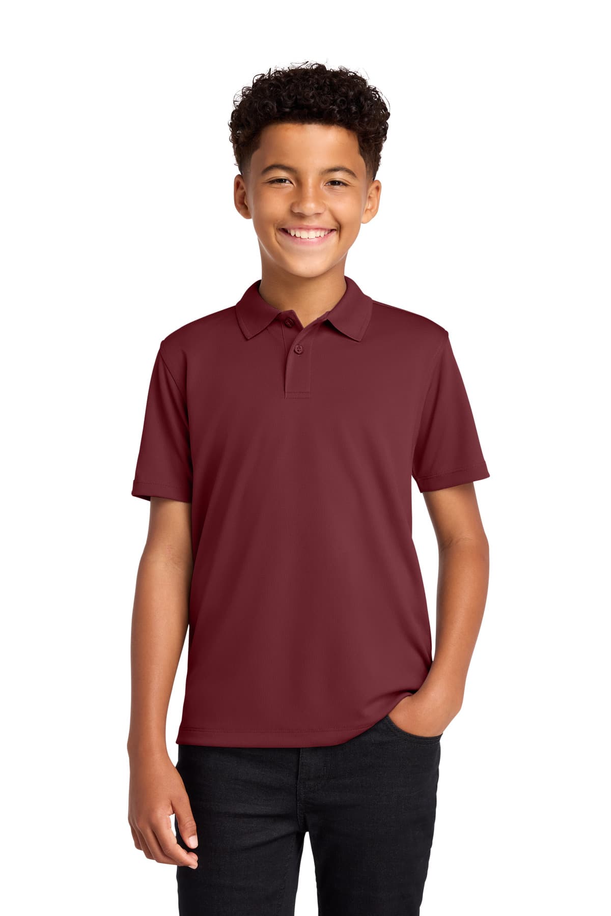 Youth Dry Zone UV Micro-Mesh Polo