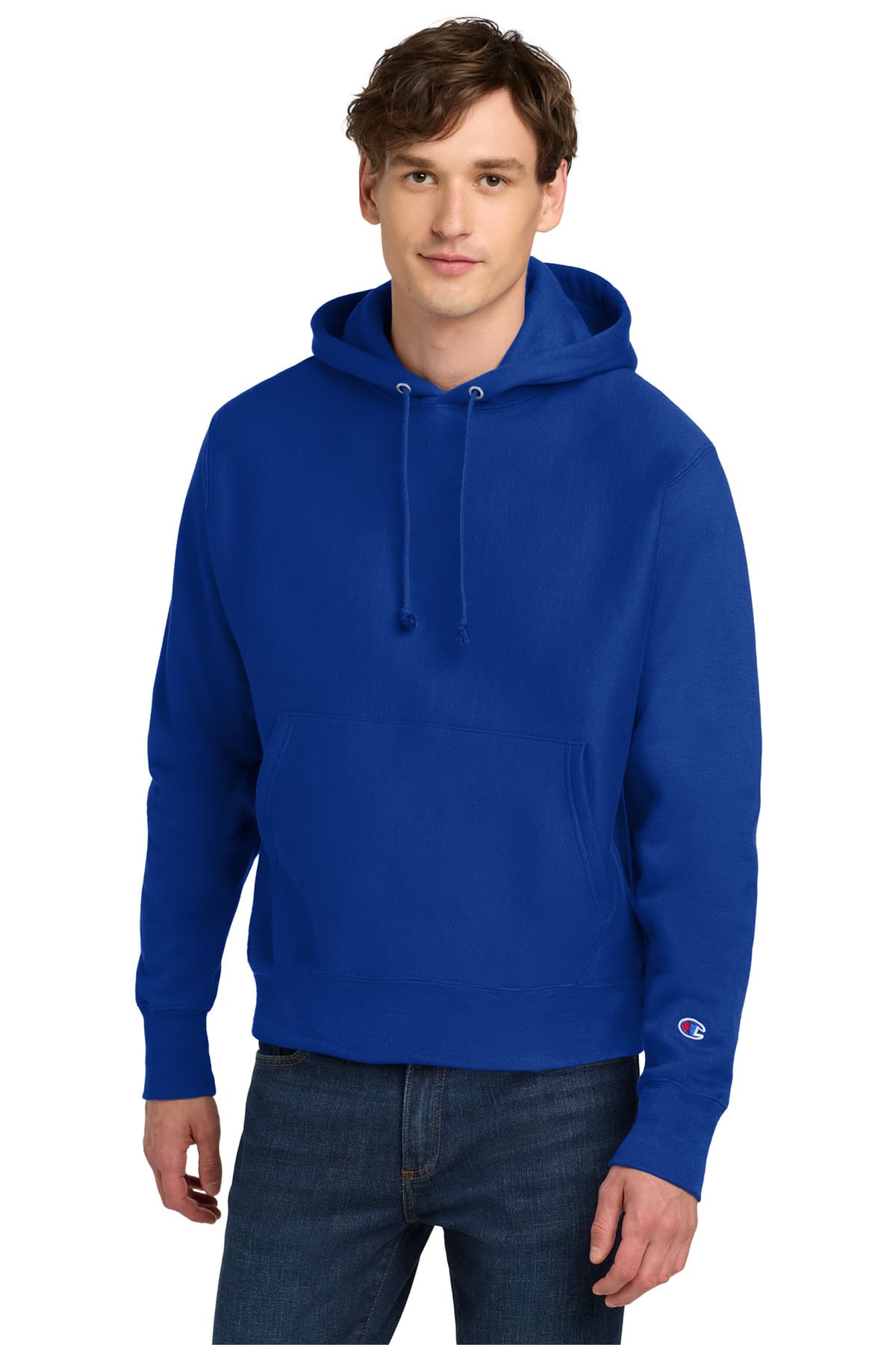 Reverse Weave Hooded Sweatshirt