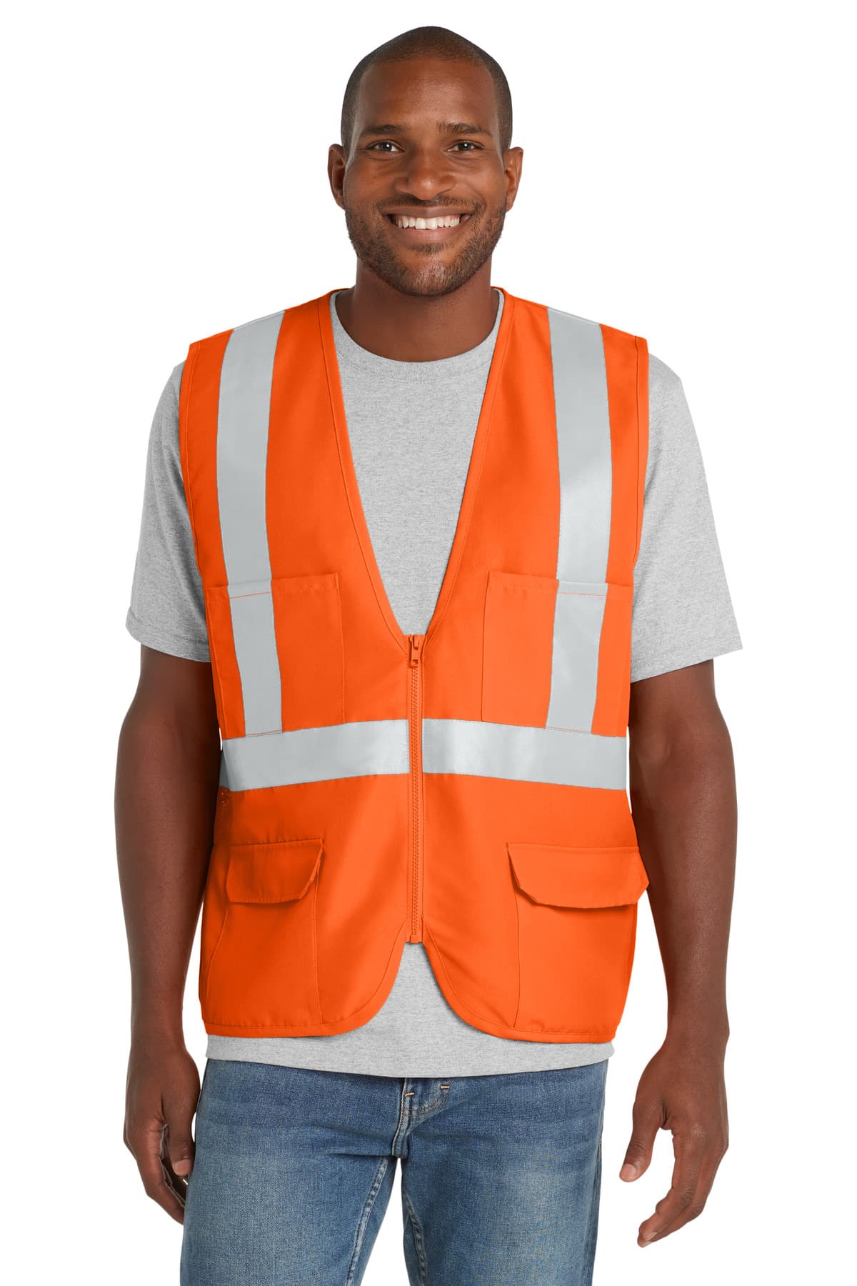 ANSI 107 Class 2 Mesh Back Safety Vest