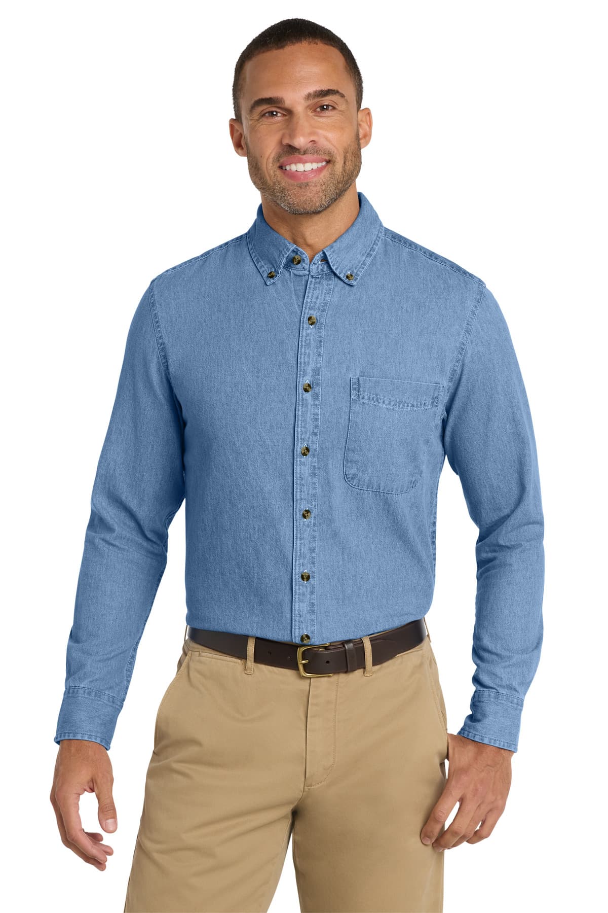 Long Sleeve Value Denim Shirt