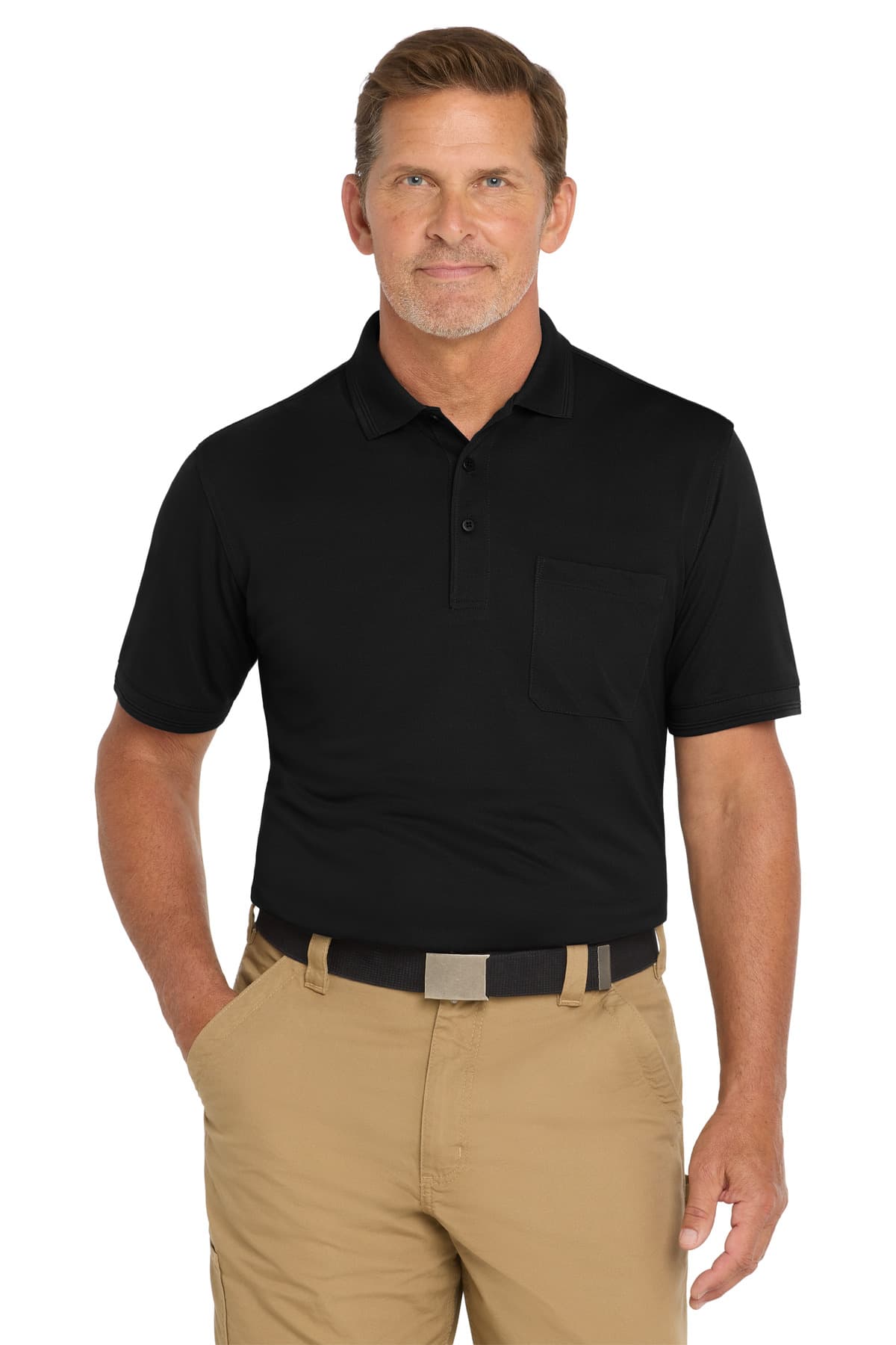 Industrial Snag-Proof Pique Pocket Polo