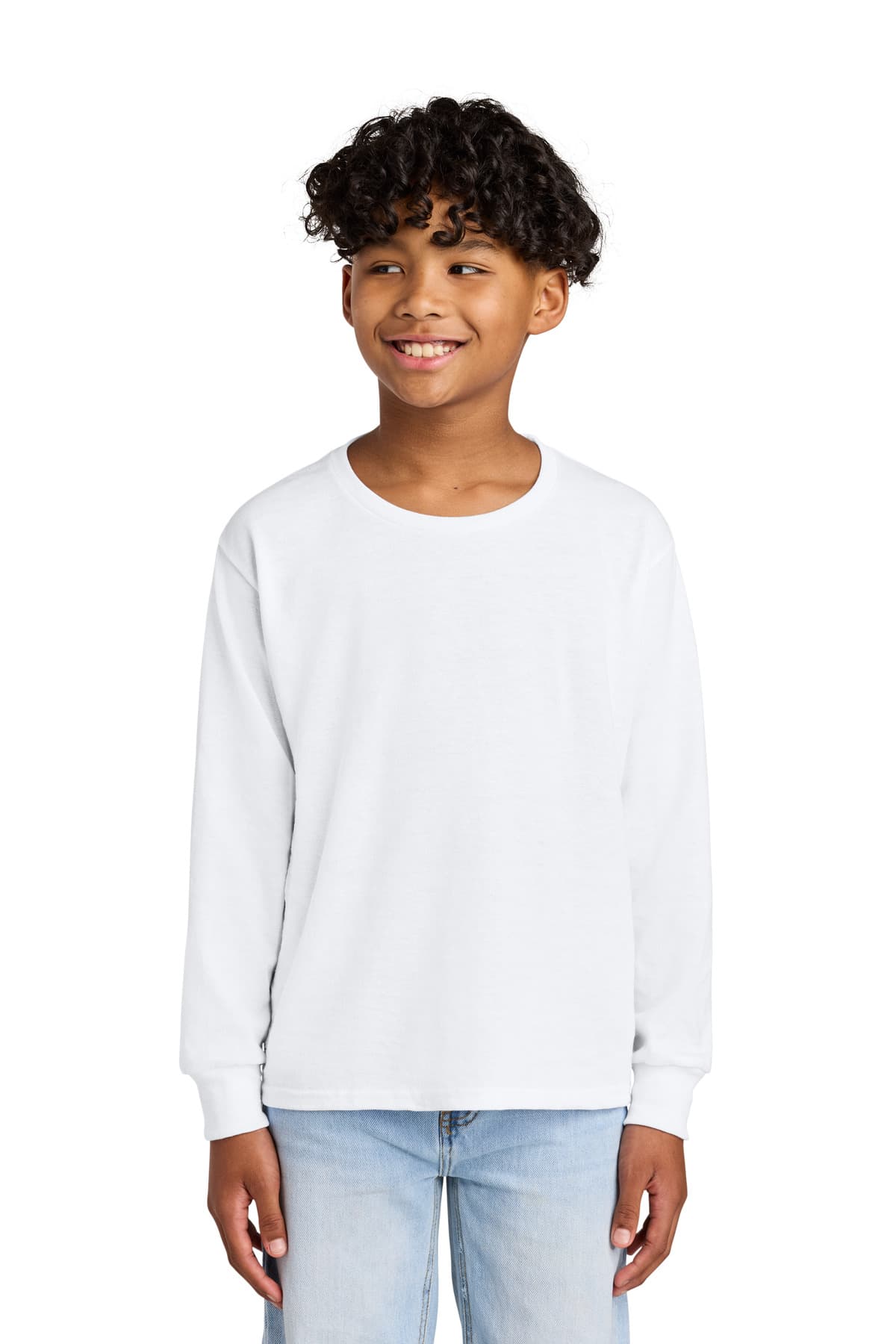 Youth Dri-Power 50/50 Cotton/Poly Long Sleeve