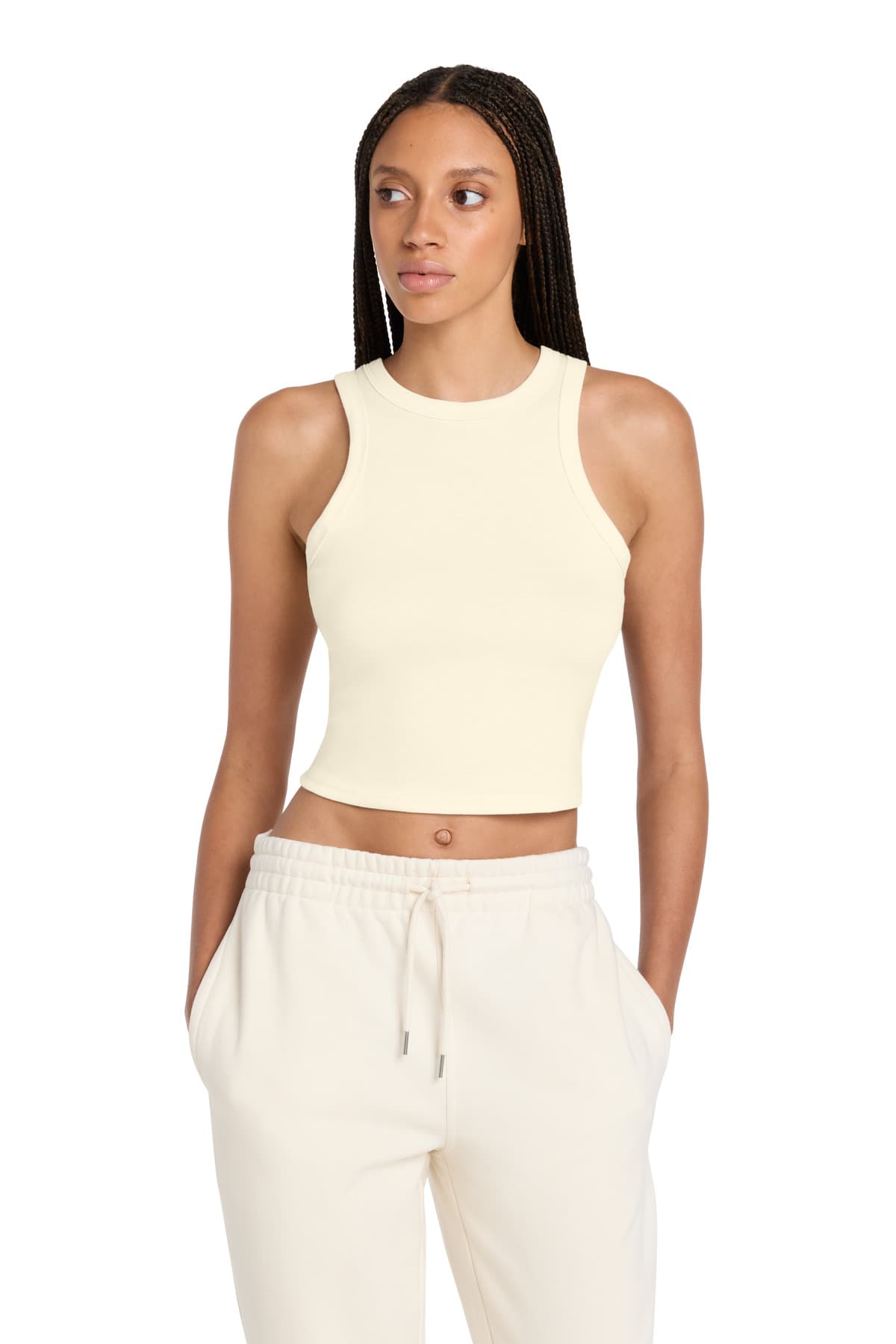 Women's Micro Rib Racer Tank