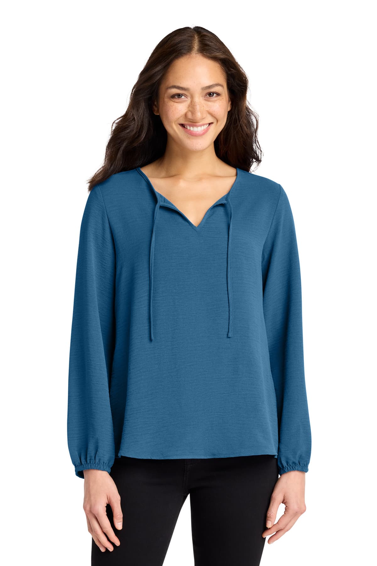 Women's Textured Crepe Blouse
