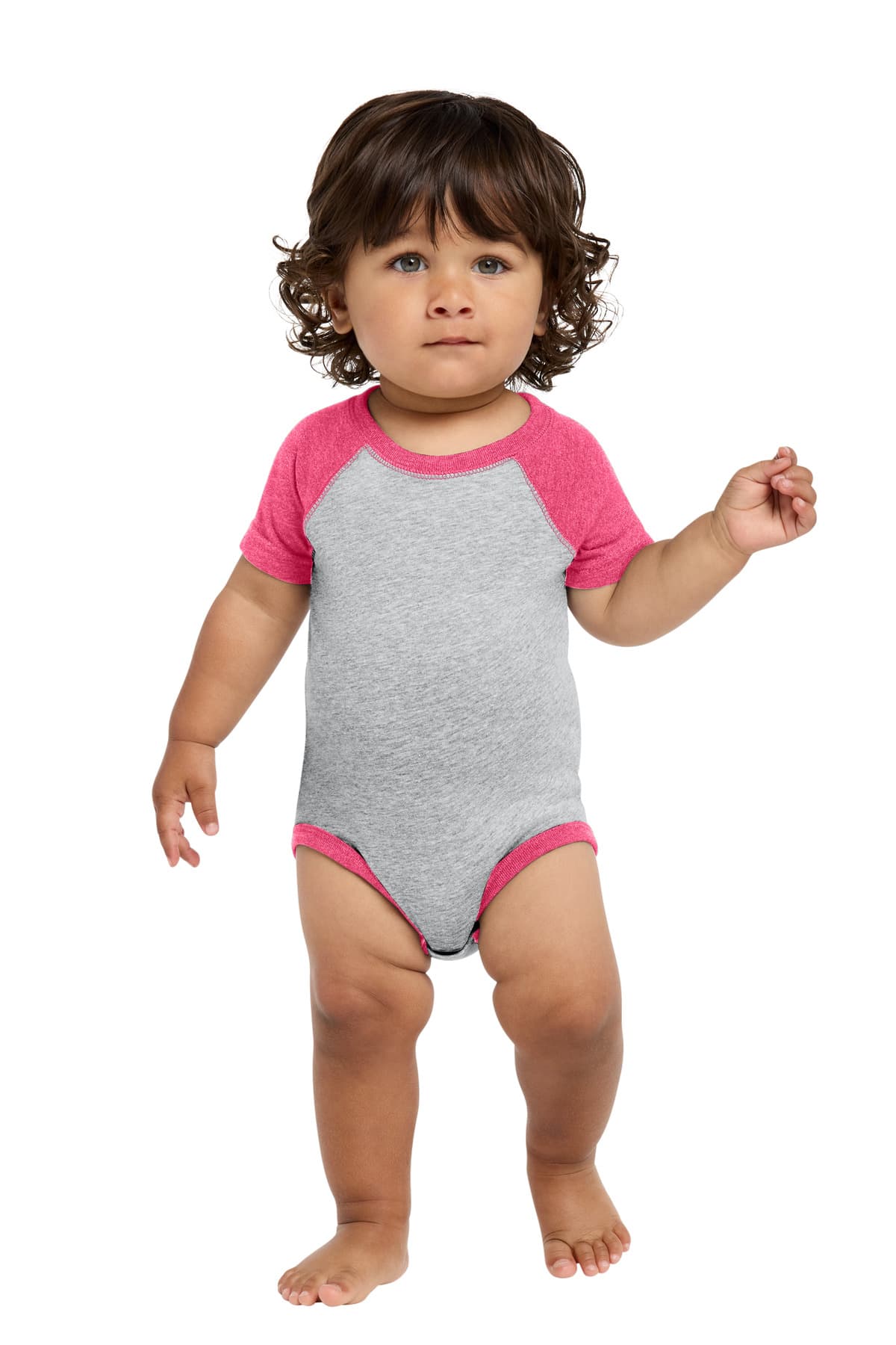 Infant Baseball Fine Jersey Bodysuit