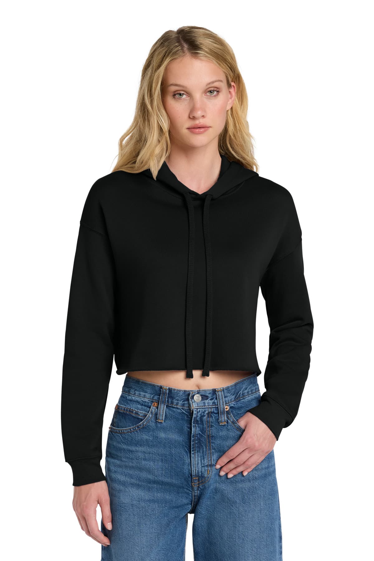Women's Sponge Fleece Cropped Fleece Hoodie