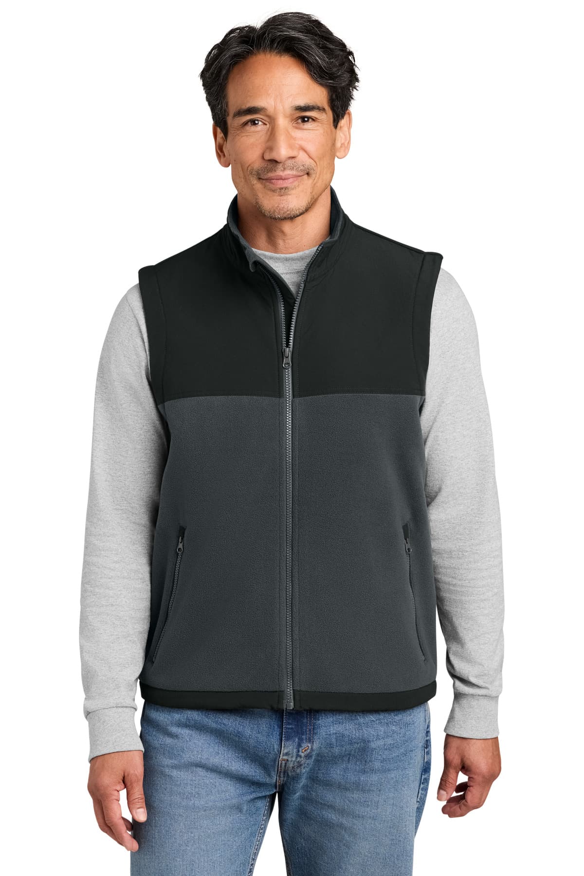 Fleece Overlay Vest
